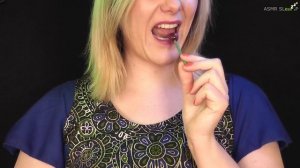 ASMR LOLLIPOP Eating Mouth Sounds ⚡ Brain melting ⚡ Pt. 18