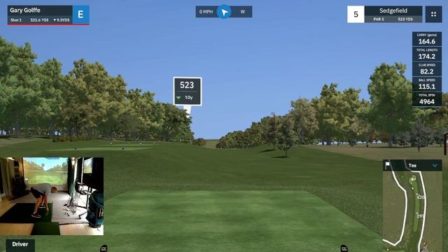 Golffe plays Sedgefield By CINTIGOLFER with Mevo + & GSPro software смотреть онлайн