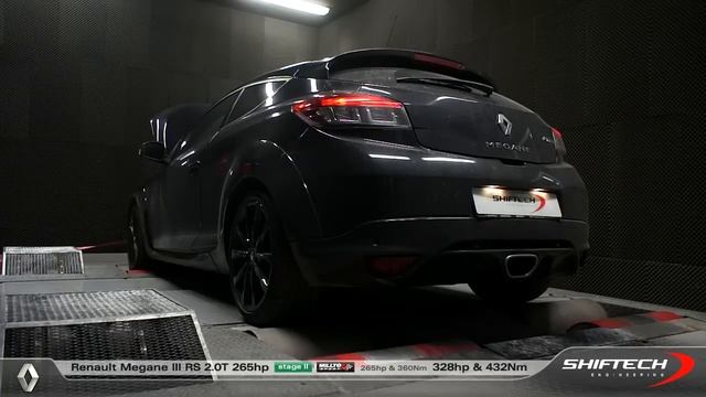 Reprogrammation moteur - Renault Megane III RS 265hp @ 328hp - Amazing Milltek exhaust sound смотреть онлайн