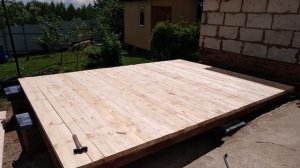 Беседка 3х4 своими руками/Беседка с односкатной крышей