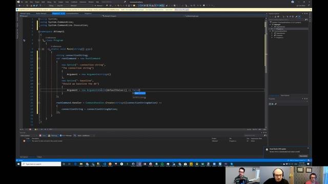 #144: Parsing Command Line Arguments in .NET Core смотреть онлайн