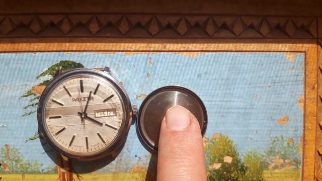 Часы Ракета 2628 СССР Нечастые! Интересной конструкции! На ходу! После ремонта! смотреть онлайн