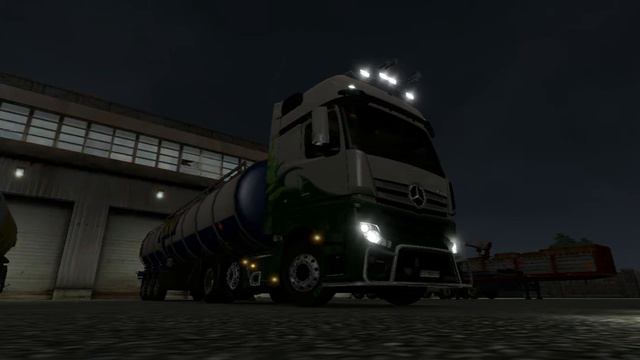 ETS 2 Mercedes Benz Actros смотреть онлайн