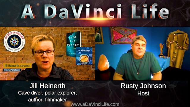 Jill Heinerth - World Record Holding Cave Diver Visits A DaVinci Life