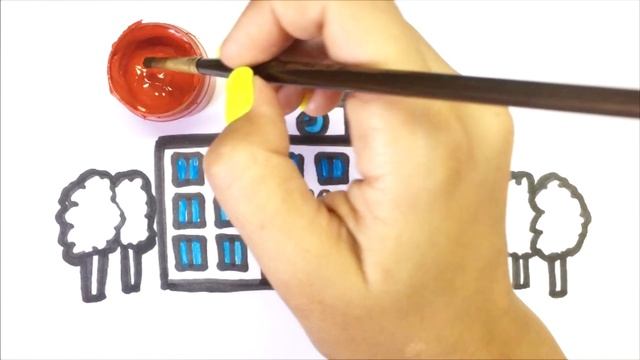 Сурет салу мектеп | Сурет салып уйрену | Bolalar uchun maktab rasm chizish смотреть онлайн