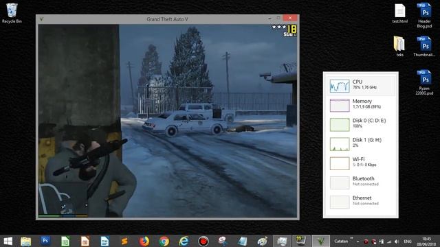 Grand Theft Auto V: Intel Core I3-3217U 1.8Ghz | IntelHD 4000 | 2GB RAM