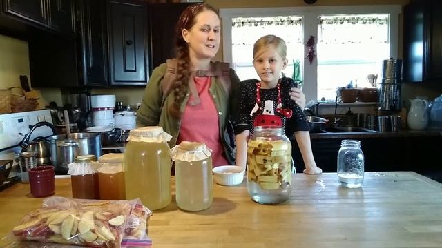 Apple Scrap Vinegar, Pie & Applesauce ~ When Your Storage Apples Go Soft смотреть онлайн