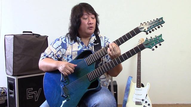 "White Sandy Beach"(Open G Tuning,Taro Patch Tuning,Ki ho'alu, Hawaiian Slack Key Guitar) смотреть онлайн