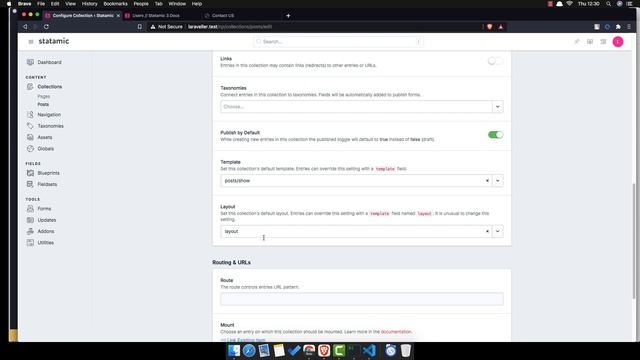 Create CMS Website with Laravel Statamic #3 Create Pages and Collections смотреть онлайн