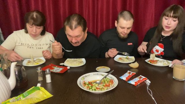МУКБАНГ ПЕЛЬМЕНИ 🥟 MUKBANG DUMPLINGS смотреть онлайн