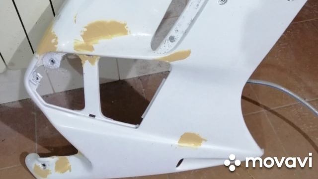 Honda NSR 125 naprawa lakiernicza po szlifie. смотреть онлайн