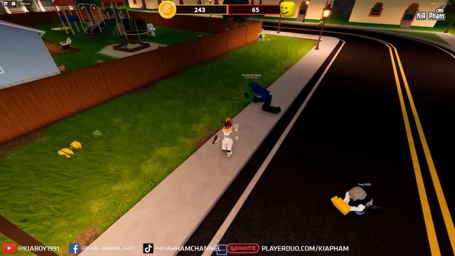 Roblox | KIA LÊN SÚNG ĐI THANH TRỪNG VÀ ĂN THỊT TẤT CẢ BỌN NOOB - Shoot and Eat Noobs | KiA Phạm смотреть онлайн