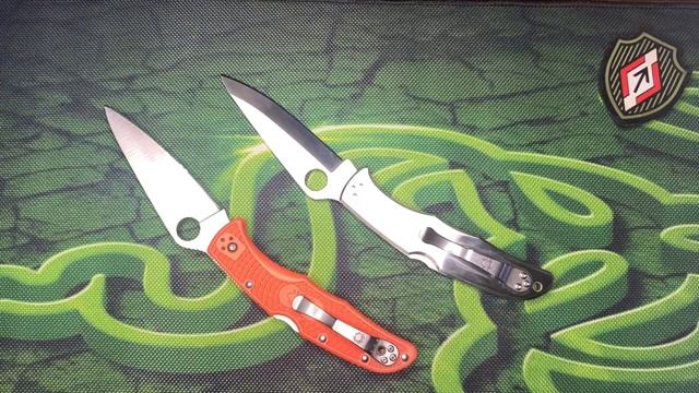 Spyderco Endura 4 M390 VS Endura 4 Steel Handle VG10 обзор, рез.