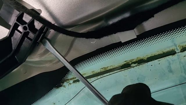 Peugeot 207 rear wiper motor replacement quick guide how to remove (English) смотреть онлайн