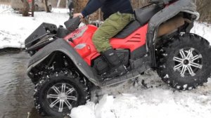 Что может квадроцикл на переднем приводе. CF MOTO только передний привод