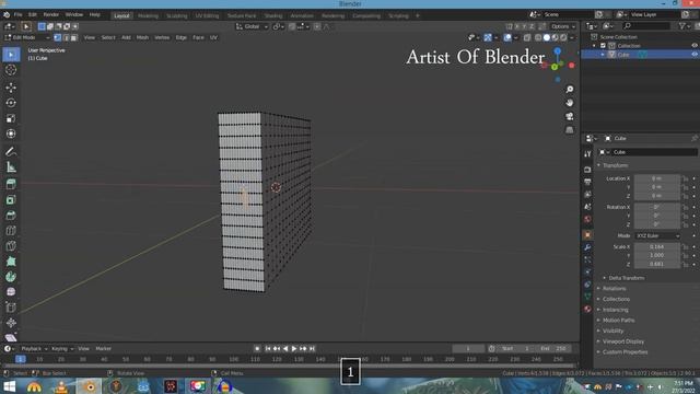 Subdivide Meshes the Right Way-Blender Beginners Tutorial смотреть онлайн