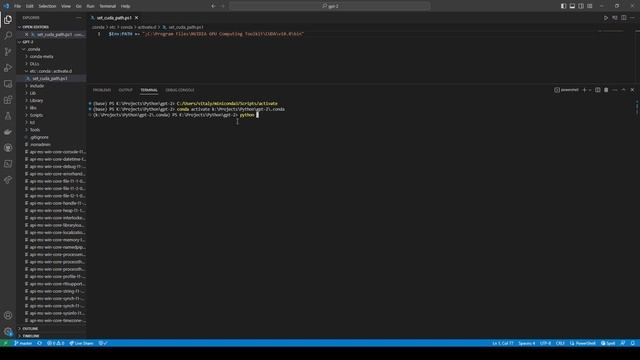 Path to the CUDA Toolkit in Anaconda смотреть онлайн