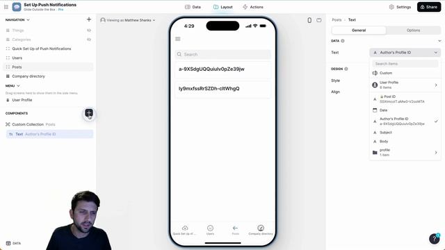 Build a Glide App with Posts and Send a Push Notification to Everyone смотреть онлайн