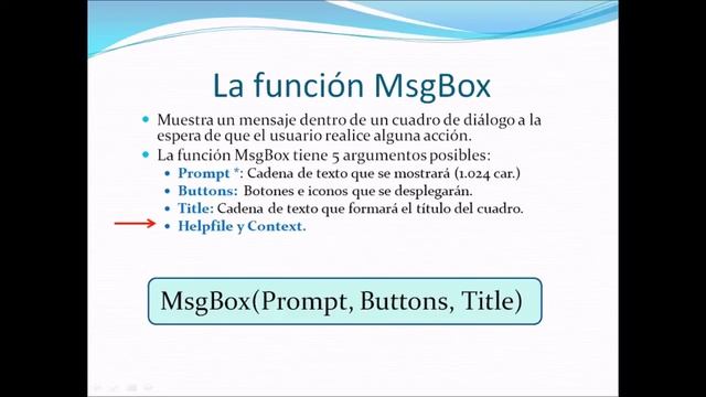 Curso VBA Excel - 3. Las constantes y las variables. La función MsgBox. Cierre de la aplicación II смотреть онлайн