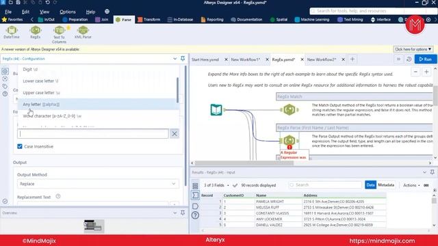 RegEx Tool In AlterYX | AlterYX Regular Expressions | RegEx Tutorial [Learn RegEx In 30 Minutes] смотреть онлайн
