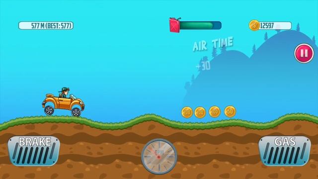 Mountain Car Climb, Crazy and Fun Driving Cars Racing Hill Tracks Challenge смотреть онлайн