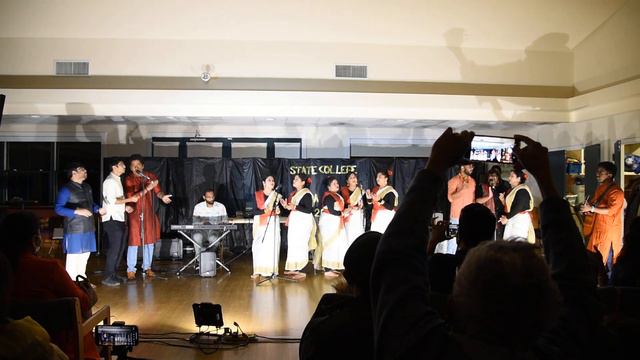 Musical || Ekla Cholo + Sohag Chand + Laal Pahari || State College Durgapuja 2021 смотреть онлайн