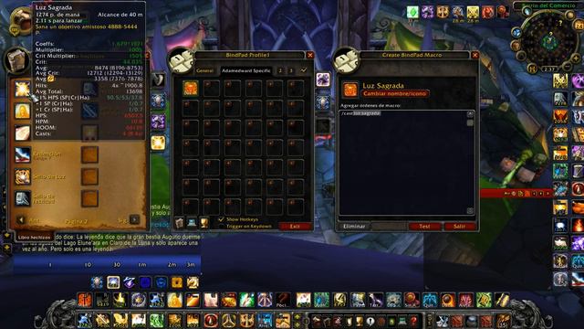 BINDPAD El ADDON GOD MODE | WotLK 3.3.5 смотреть онлайн