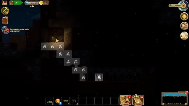 Первое прохождение игры Craft the World.Пытаемся отбиться от скелетов,а гномы спят смотреть онлайн