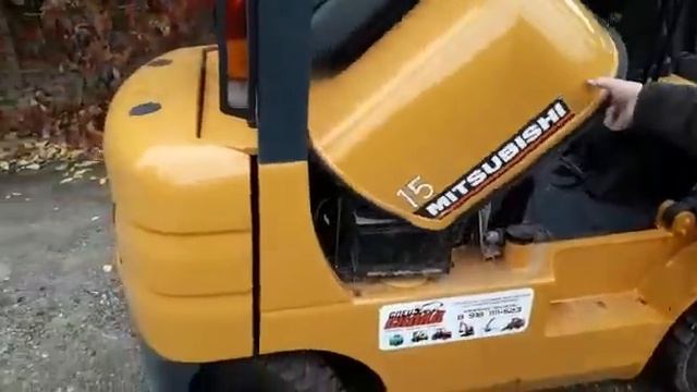 Японский вилочный погрузчик MITSUBISHI FD15D