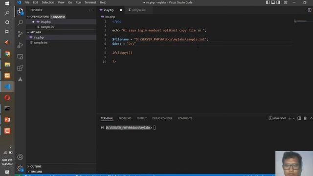PHP Programming - Copy file in PHP смотреть онлайн