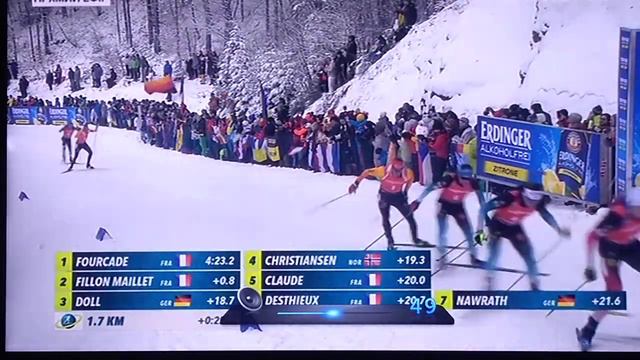 Биатлон 19.01.2020 естафета мужчин рупольдинг чи переможе Дмитро Підгрушний смотреть онлайн