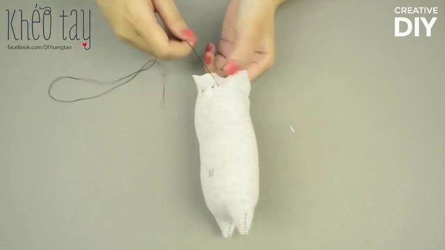 How To Make Pusheen Cat From SOCKS!! DIY Pusheen Cat Cute