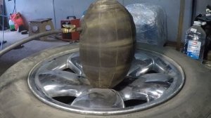 Установка пневмобаллонов в пружину 2 часть