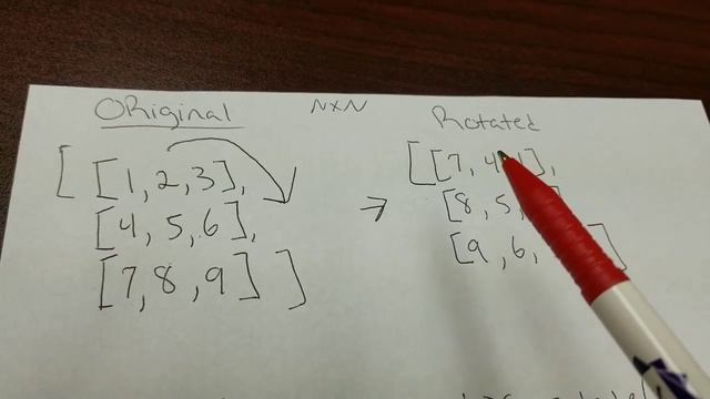 Rotate Matrix In-Place | Python | LeetCode смотреть онлайн