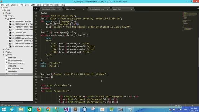 PHP Pagination Tutorial - Learning PHP with Khmer Teacher смотреть онлайн