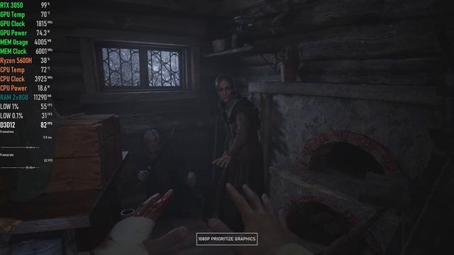 Resident Evil Village | RTX 3050 Laptop | 5600H | 2x8GB | Gameplay Multi Settings смотреть онлайн