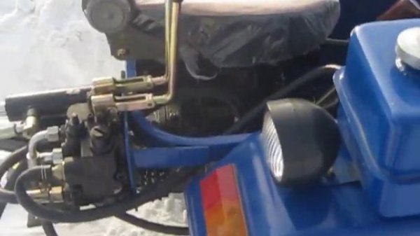 Обзор минитрактора Русич Т 15 часть 1