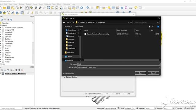 Export Selected Subset Data from Shapefile using QGIS смотреть онлайн