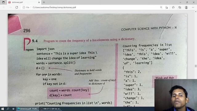 Dictionary in Python Lec 3 смотреть онлайн