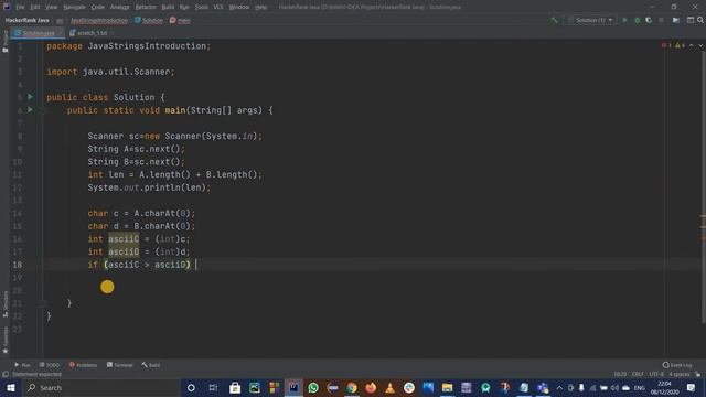 JAVA STRINGS INTRODUCTION | HACKERRANK SOLUTION | JAVA STRINGS смотреть онлайн