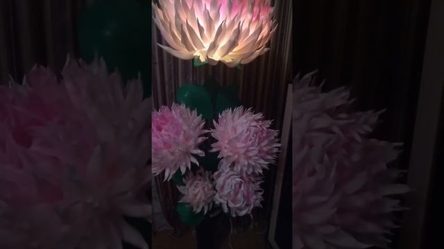 Торшер/ Астры/высота 1.55см/ изолон 1 и2мм/декор вашего дома/ смотреть онлайн