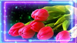 Футаж. Цветочный фон 46