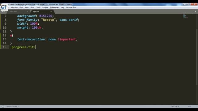 SIMPLE CSS PROGRESS BAR USING HTML, CSS & BOOTSTRAP | CSS PROGRESS BAR смотреть онлайн