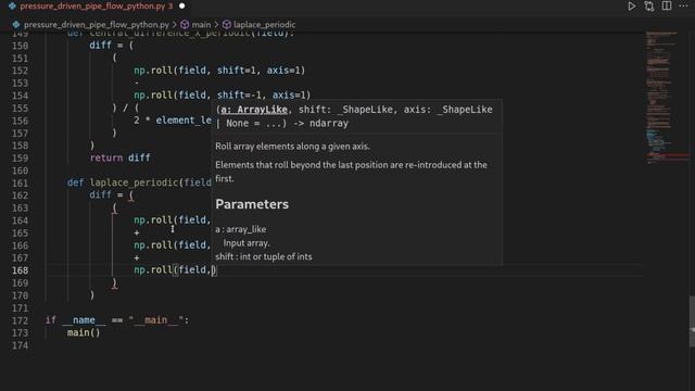 Pressure Driven Pipe Flow Simulation in Python | Hagen-Poiseuille Profile смотреть онлайн