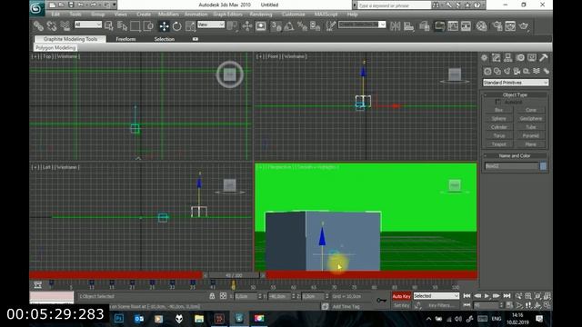 Создаем анимацию с прозрачным фоном для видео-монтажа в 3Ds Max (2010) смотреть онлайн
