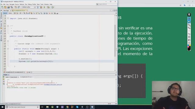 Excepciones en Java - 17 - Curso intermedio de Java смотреть онлайн