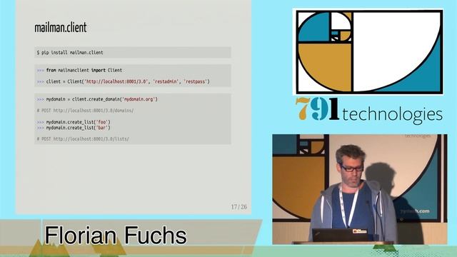 DjangoCon 2014- GNU Mailman 3 and Django смотреть онлайн