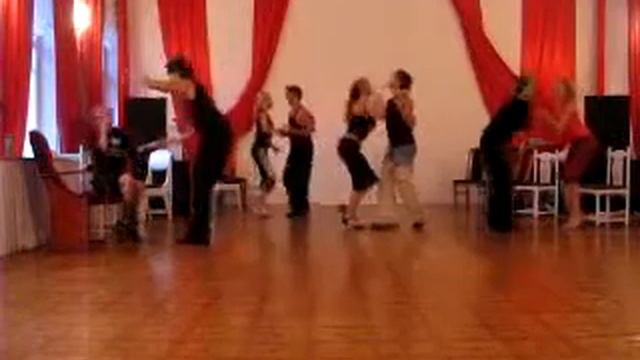Репетиция танца " Первый скорый 2006г смотреть онлайн