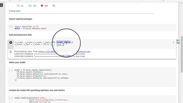 A Simpe Neural network with Tensorflow-Keras using Colaboratory смотреть онлайн
