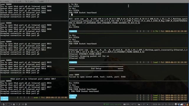 [Demo] Ping simulation with Perl смотреть онлайн